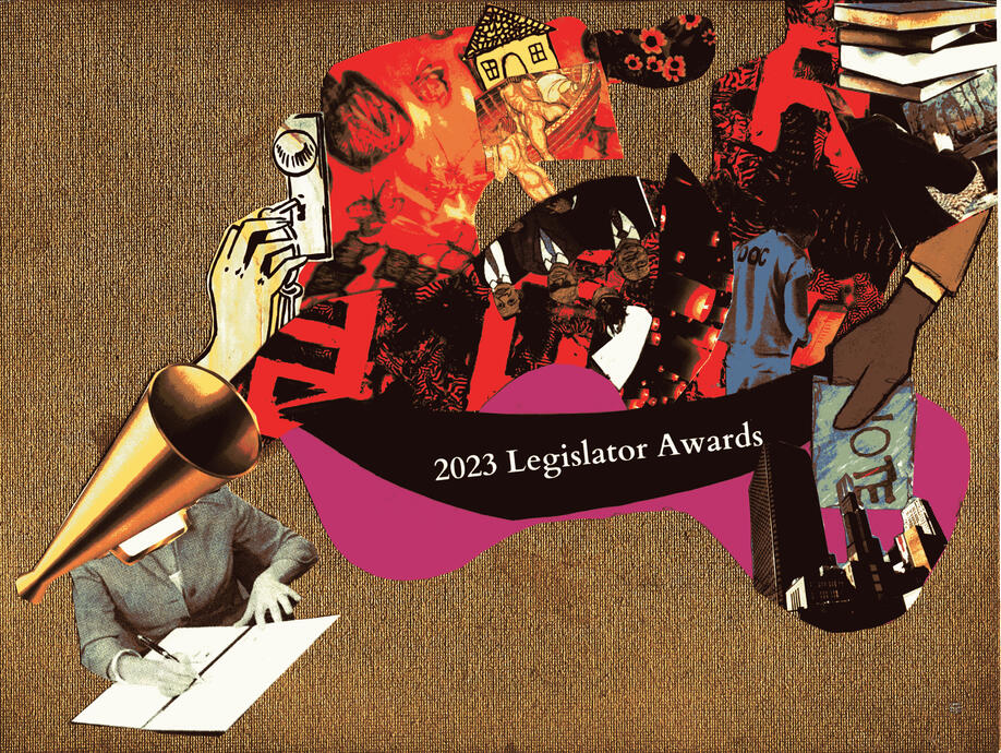 Commissioned Work for ACLU Illinois Legislator Awards Ceremony, 2023